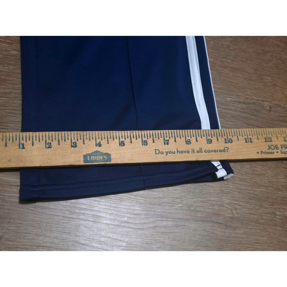 Athletic Works Navy Blue Striped Wide Leg Track‎ Pants Womens Small 4-6 A11 - Picture 7 of 10
